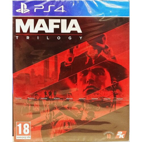 игра на диске mafia trilogy ps 4 русская версия Mafia Trilogy [PS4, русская версия]