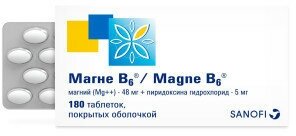 Магне B6 таб. п/о, 180 шт.