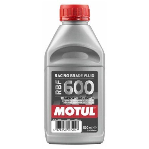 Жидкость тормозная (0,5л) RBF 600 Factory Line Motul 100948 1шт.