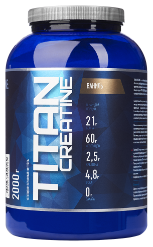 Гейнер R-line Titan creatine 2000 гр. (Клубника)