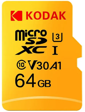 Карта памяти Kodak MicroSDXC 64 ГБ