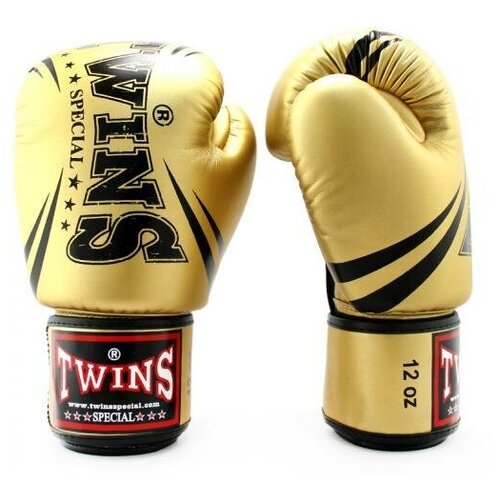 фото Боксерские перчатки twins fbgvs3-tw6 fancy boxing gloves золотые