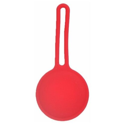 Чехол DF для APPLE AirTag Silicone Red iTag-03