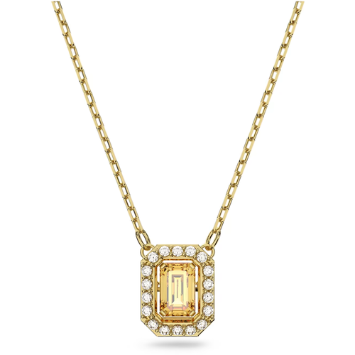 Колье Swarovski Millenia Octagon cut, Yellow/ Кристаллы Сваровски