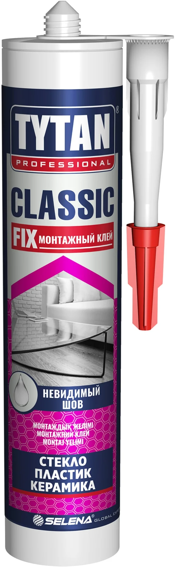 Монтажный клей Tytan Professional CLASSIC FIX, 310 мл