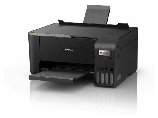 МФУ струйное 3-в-1 Epson EcoTank L3250 (цветное А4 печать 5760x1440dpi сканер 1200x2400pi 33ppm ч/б 15ppm цвет100л USB Wi-Fi Epson Smart Panel