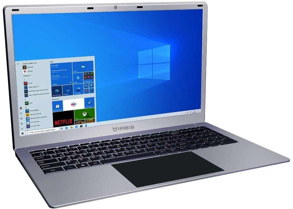 Ноутбук Irbis NB292 (Intel Celeron Gemini Lake N4020 1.1 GHz/4096Mb/128Gb/Intel HD Graphics 600/Wi-Fi/Bluetooth/Cam/15.6/3200x1800/Windows 10 Home)