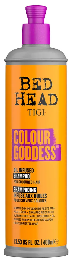 TIGI, Bed Head Colour Goddess, Шампунь для окрашенных волос, комплексом витаминов , 400 мл