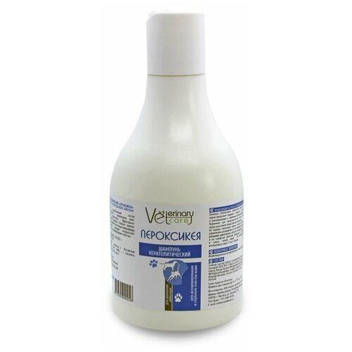 Veterinary Care Шампунь для животных Пероксикея, кератолитический при акне и себорее, 240 мл