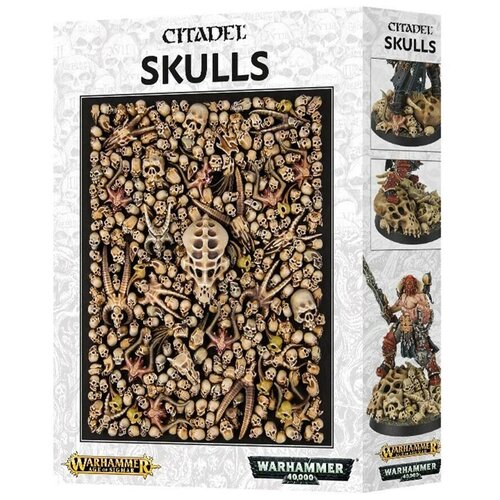 Аксессуар для Warhammer Games Workshop Набор: Черепа Цитадель (CITADEL SKULLS)