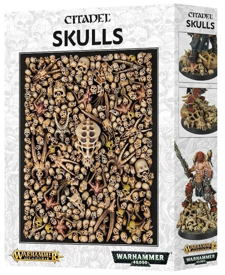 Аксессуар для Warhammer Games Workshop Набор: Черепа Цитадель (CITADEL SKULLS)