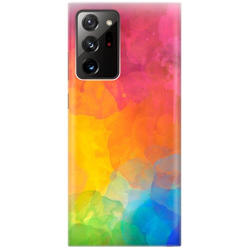 фото Re:pa накладка transparent для samsung galaxy note 20 ultra с принтом "буйство красок"