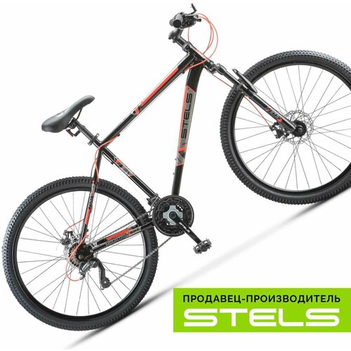 Велосипед STELS Горный Navigator-700 MD 275 F020 19 Чёрныйкрасный цвет 2275000₽