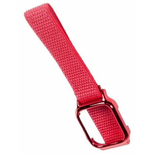 Nylon strap / Нейлоновый ремешок для Apple Watch IV 40мм, красный