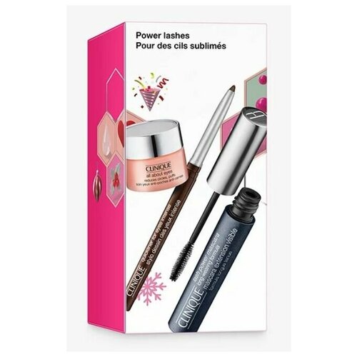 CLINIQUE Подарочный набор для макияжа глаз крем rich тушь карандаш 4300₽