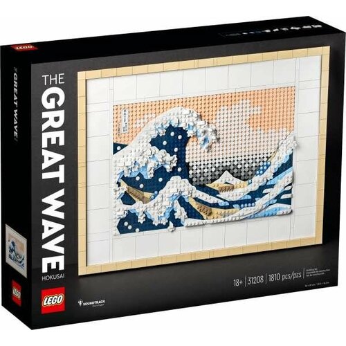 Конструктор LEGO ART, Hokusai 31208 разноцветный