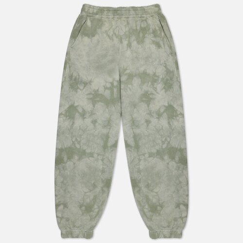 фото Мужские брюки thisisneverthat uneven dyed зелёный, размер m