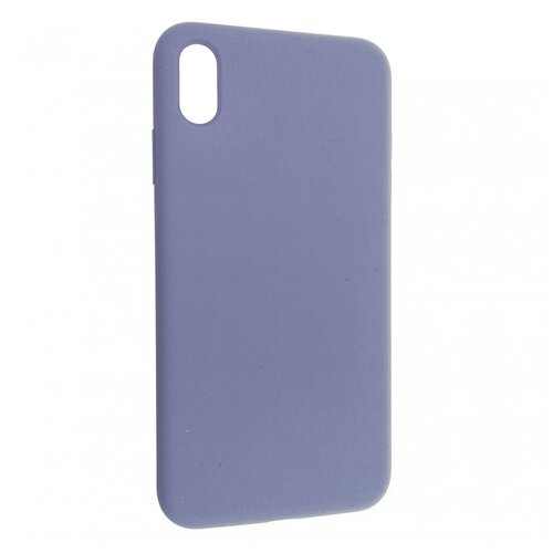 фото Чехол на айфон xs max kruche silicone lavender gray кruче