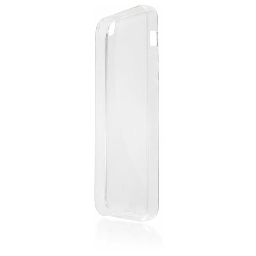 фото Чехол для iphone 5\5s\se brosco, силиконовая накладка, прозрачный