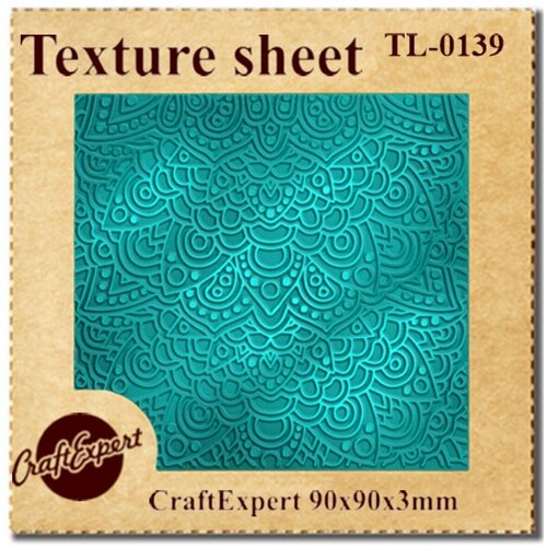 Текстурный лист для полимерной глины и пластики, форма для лепки, индия