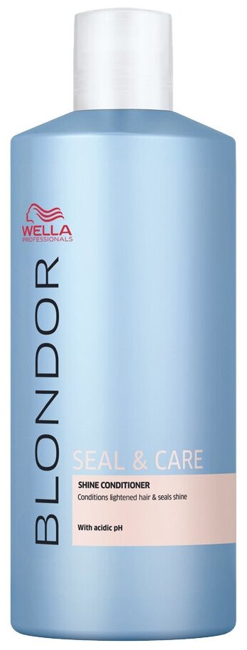 Wella Professionals стабилизатор цвета и блеска для блондированных волос Blondor Seal & Care, 500 мл