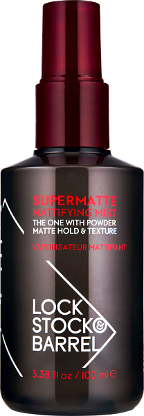 Спрей для волос Lock Stock & Barrel Спрей для объема и небрежных укладок Supermatte Mattifying Mist 100 мл