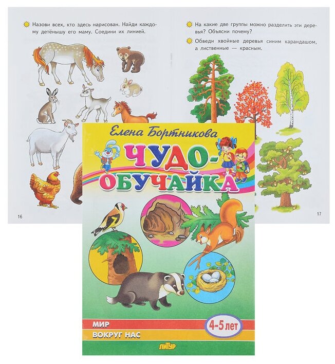 Мир вокруг нас. 4-5 лет (Бортникова Елена Федоровна) - фото №2