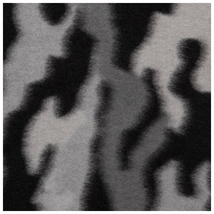 Плед "Этель" Серый камуфляж 130х150 см, 100% п/э, флис 160 гр/м2 - фотография № 2