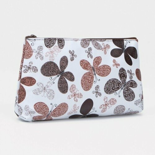 фото Косметичка белый, коричневый нет бренда