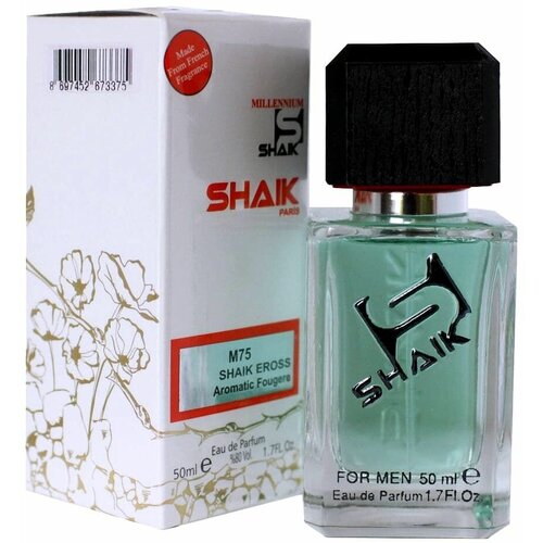 SHAIK парфюмерная вода мужская Eros For Men фужерный аромат, M 75, 50 мл