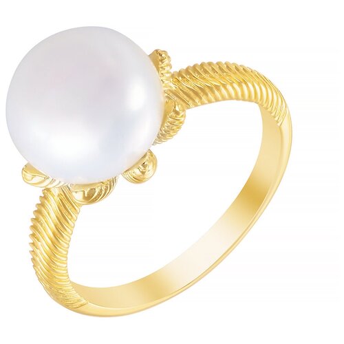 фото Element47 кольцо из серебра 925 пробы с культивированным жемчугом sr1812_ko_001_yg, размер 17.5
