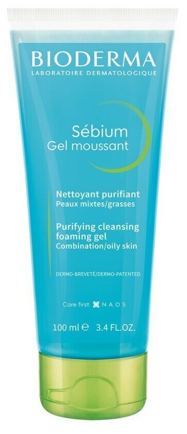 Bioderma Sebium Gel Moussant Очищающий гель, 100 мл