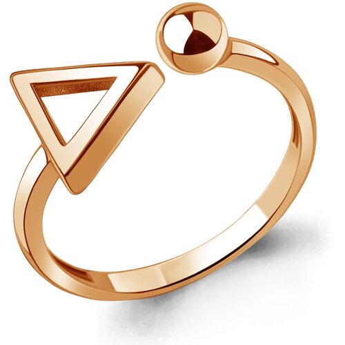 фото Кольцо diamant online, золото, 585 проба, размер 16.5