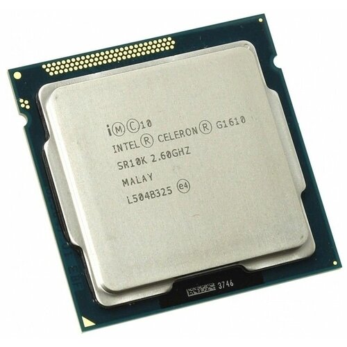 Процессор Intel Celeron G1610 Ivy Bridge LGA1155, 2 x 2600 МГц, OEM