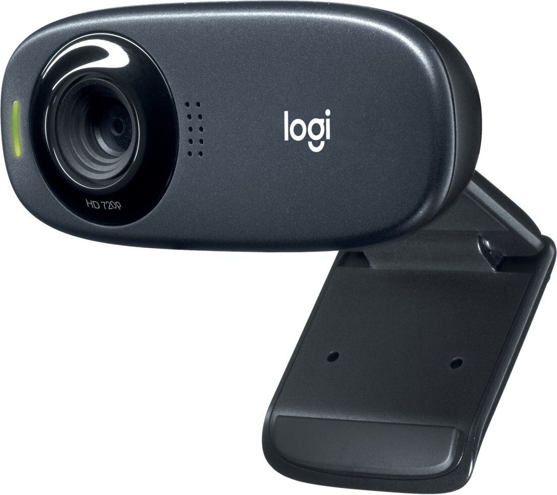 Камера Web Logitech HD Webcam C310 черный 1.2Mpix 1280x720 USB2.0 с микрофоном 960-001065