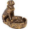 Фото #5 Статуэтка Bogacho держатель для украшений ключей и различных мелочей Собака Брут бронзового цвета