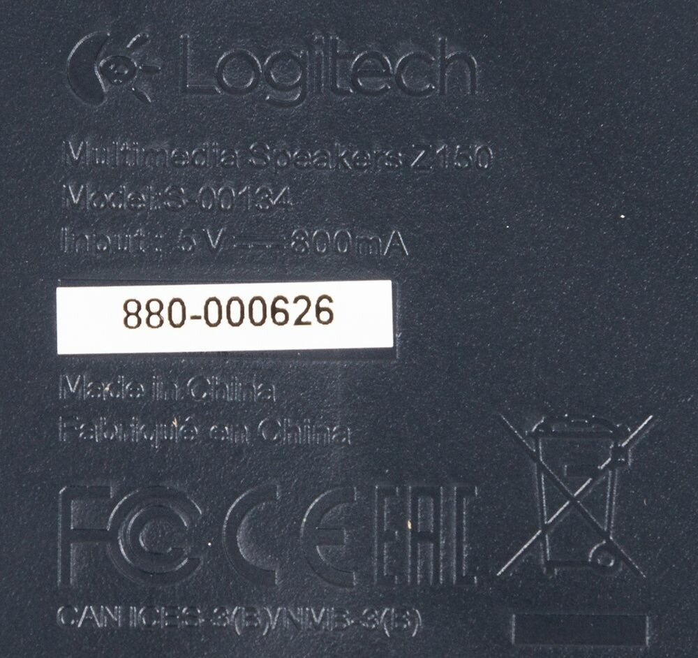 Фронтальные колонки Logitech Z150