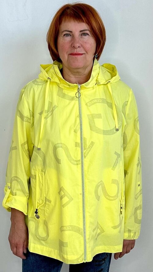 Куртка , размер 56-58, желтый