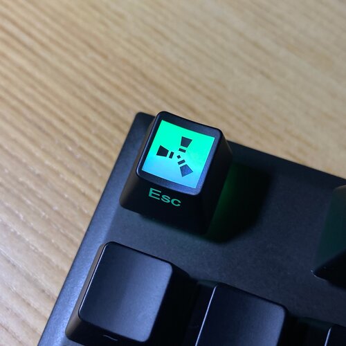 Кейкап Rust для механической клавиатуры ESC черный 1u OEM R4 416₽