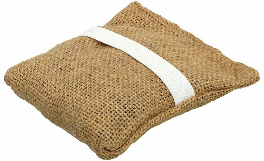 фото Мочалка банная прямоугольная, джут, с натуральным мылом, 100 г, Банные штучки, Лаванда, 33085