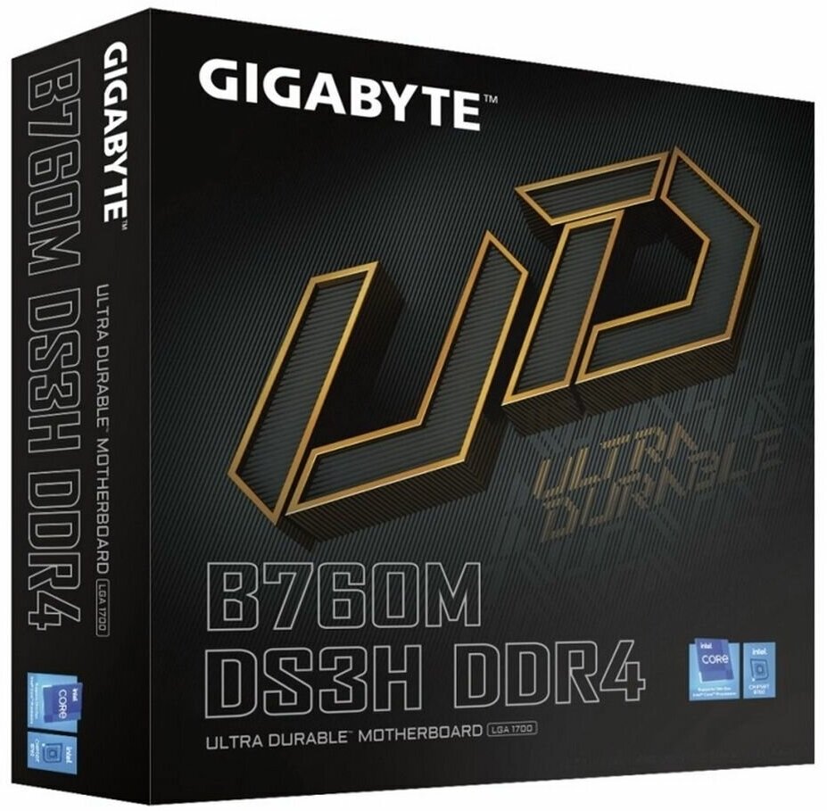 Материнская плата GIGABYTE B760M DS3H DDR4 (rev 10)
