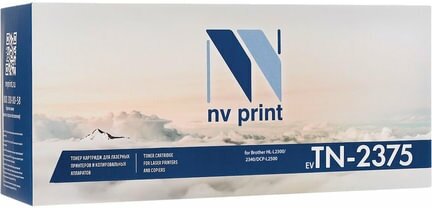 Картридж лазерный NV PRINT (NV-TN2375) для BROTHER HL-L2300/2340/DCP-L2500, ресурс 2600 стр