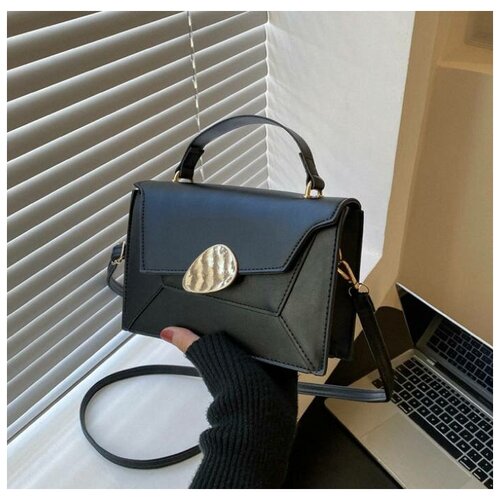 фото Сумка тоут , фактура матовая, черный bgt