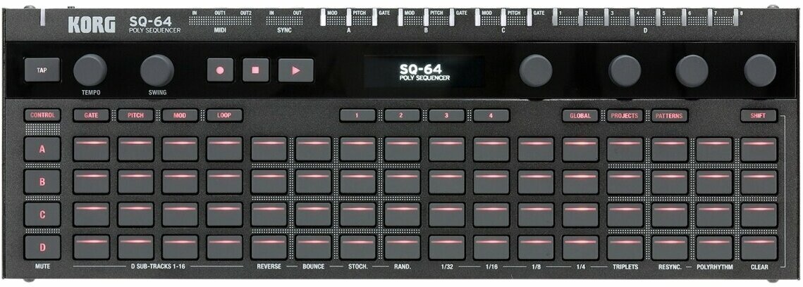 KORG SQ-64 секвенсор для аналоговых синтезаторов,