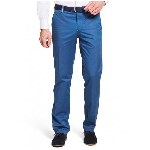 Брюки классические Meyer, размер 50, синий брюки meyer летние повседневные размер 50 синий