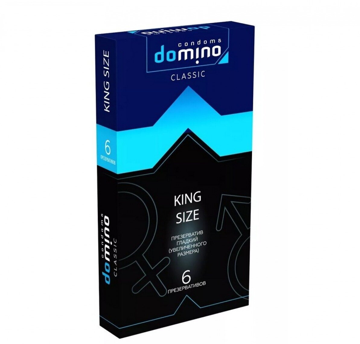 Презервативы увеличенного размера Domino Classic King Size (6 шт)