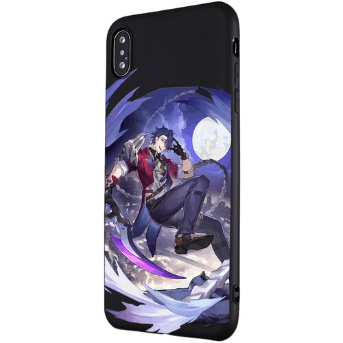 Силиконовый чехол Mcover для Apple iPhone XS Max Honkai Impact, Сампо