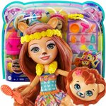 Игровой набор Энчантималс - Стильный Салон с Лэйси Лайон (Enchantimals Hairdressing Salon with Lacey Lion Doll & Manesy Animal Friend Figure) - изображение