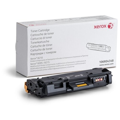 Тонер-картридж Xerox 106R04348 чер. для B210DNI/B205NI/B215DNI картридж printlight 106r04348 для xerox