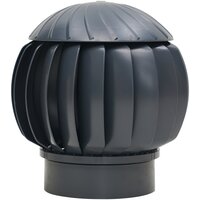 GERVENT, Нанодефлектор, Ротационная вентиляционная турбина 160, серый графит